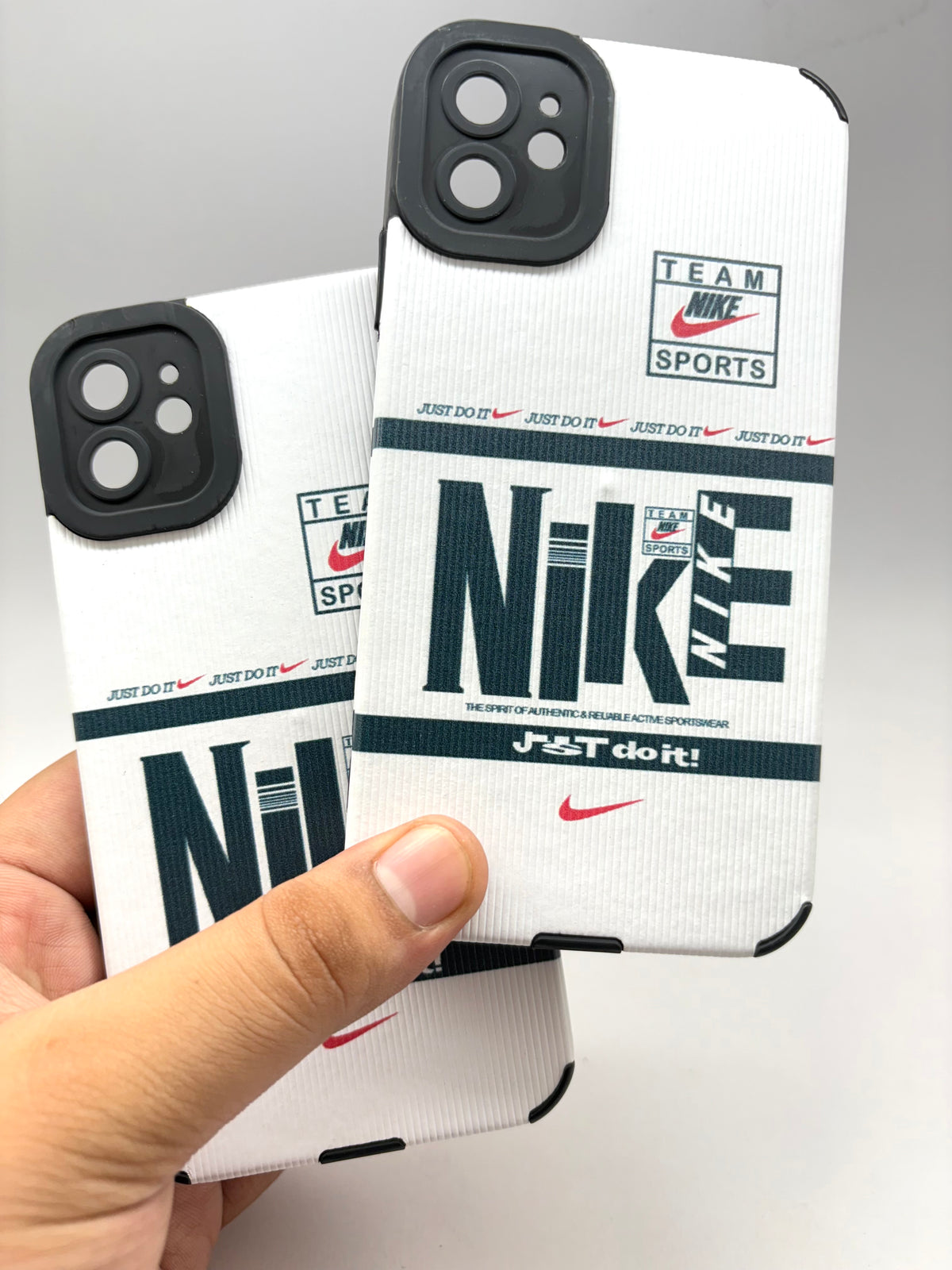 iPhone Textured Printed case - Green NIKE