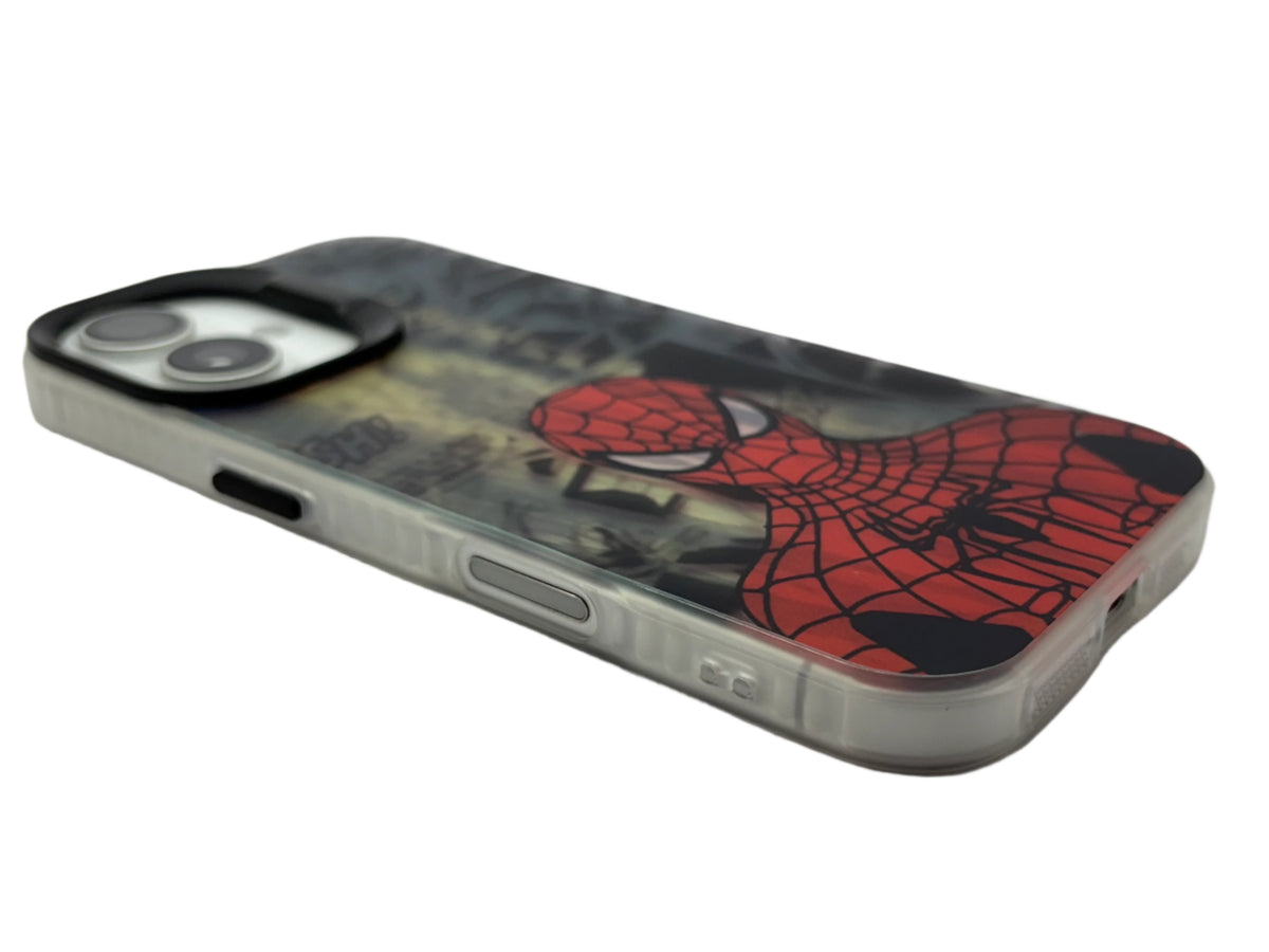 iPhone 3D Fluorescent Case - Red Spider