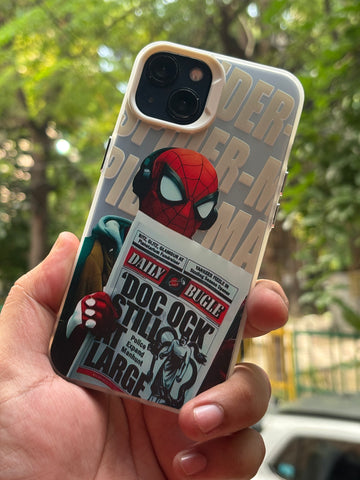 Newspaper Spiderman Case (iPhone 13 Series)