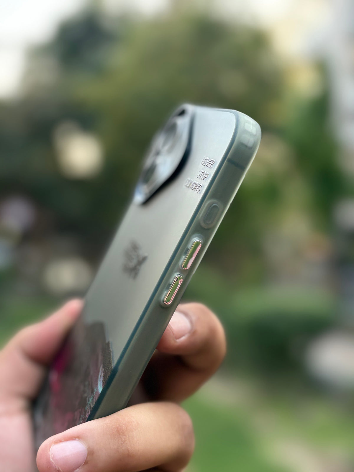 iPhone Matte Finish Case - North Face
