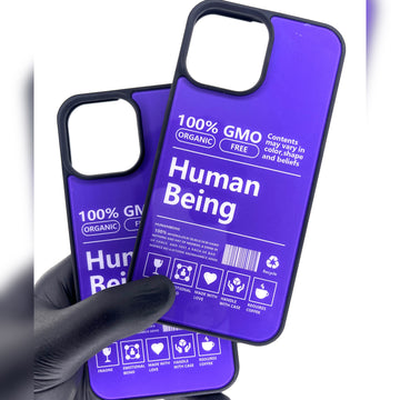 iPhone Glass Case - Human Being (iPhone 11 Series)