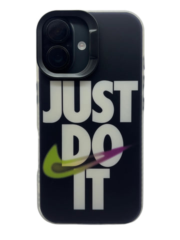 iPhone 3D Fluorescent Case - JUST DO IT (iPhone 16 Series)