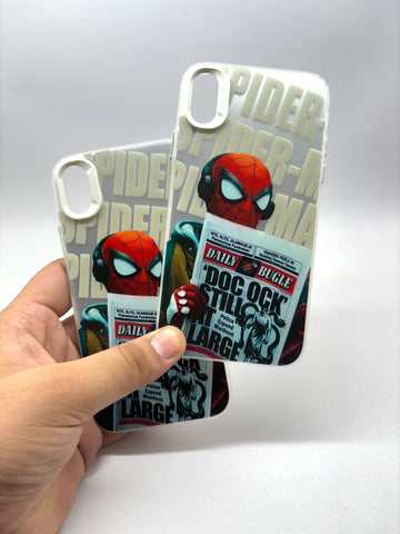 Newspaper Spiderman Case (iPhone X Series)