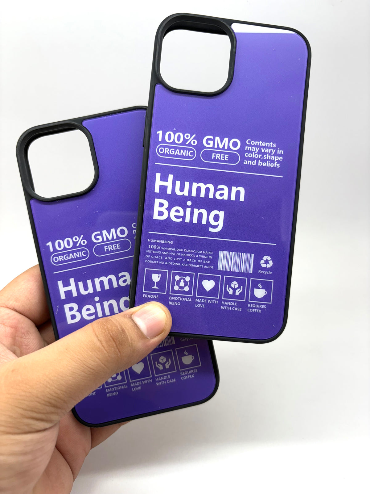 iPhone Glass Case - Human Being