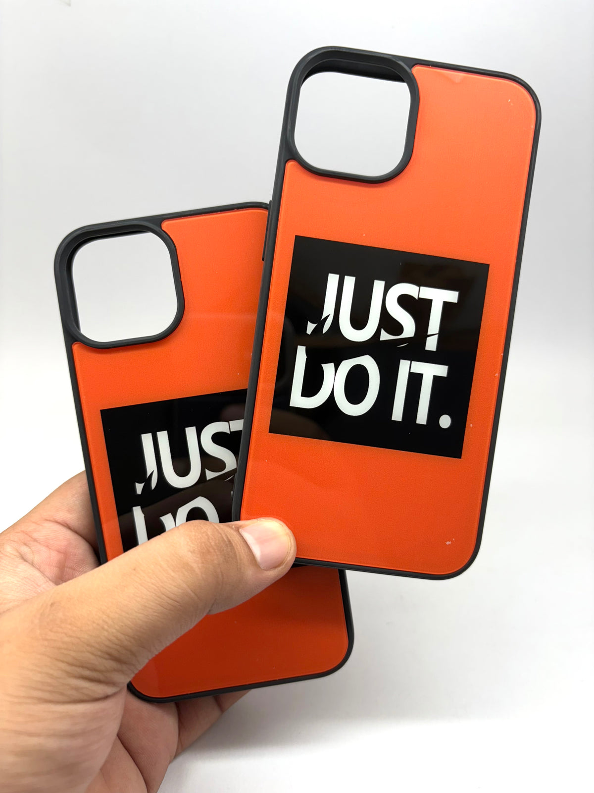 iPhone Glass Case - JUST DO IT