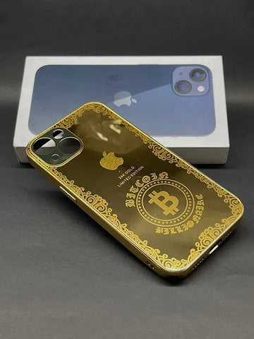 iPhone Crafted Gold camera protective case (iPhone 15 Series)