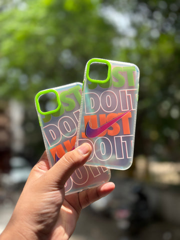 iPhone 3D fluorescent colour changing case (iPhone 12 Series)