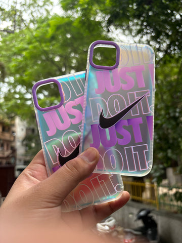 iPhone 3D fluorescent colour changing case (iPhone 12 Series)