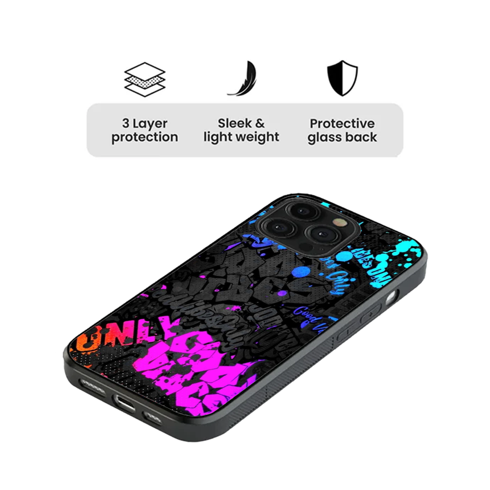 Good Vibes Neon Splatter