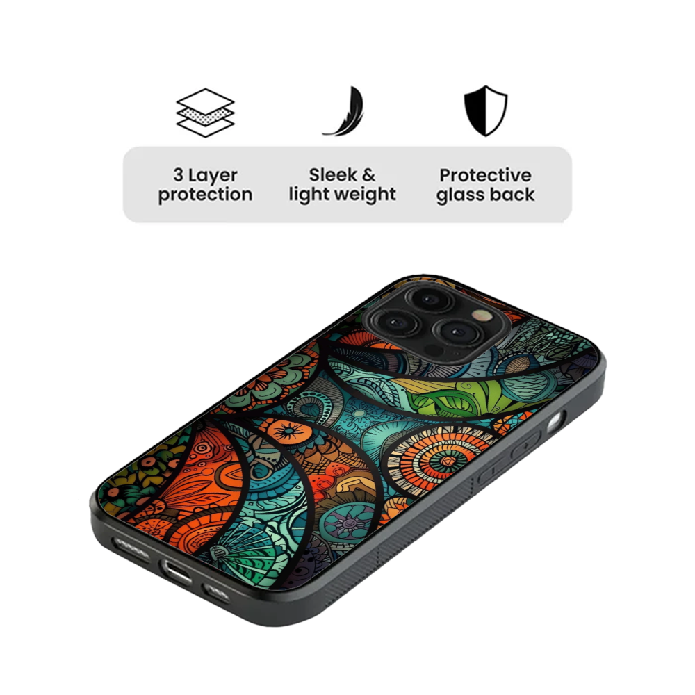Sacred Geometry Color Burst