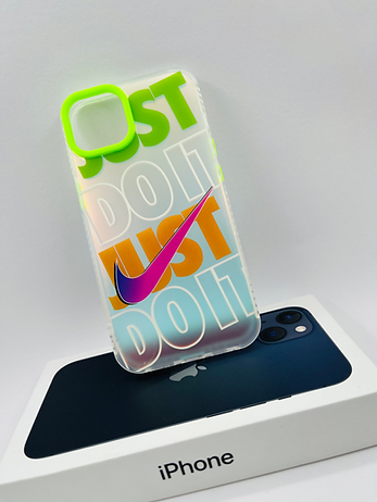 iPhone 3D fluorescent colour changing case (iPhone 12 Series)