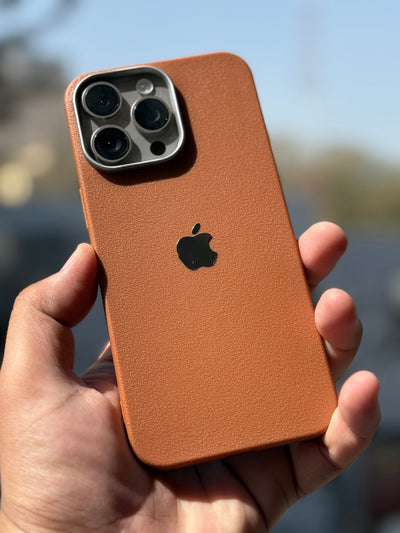 iPhone Premium Leather Finish Case
