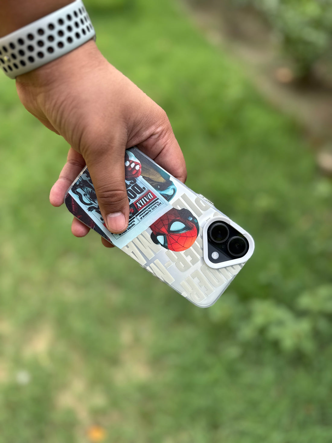 Newspaper Spiderman Case (iPhone 16 Series)