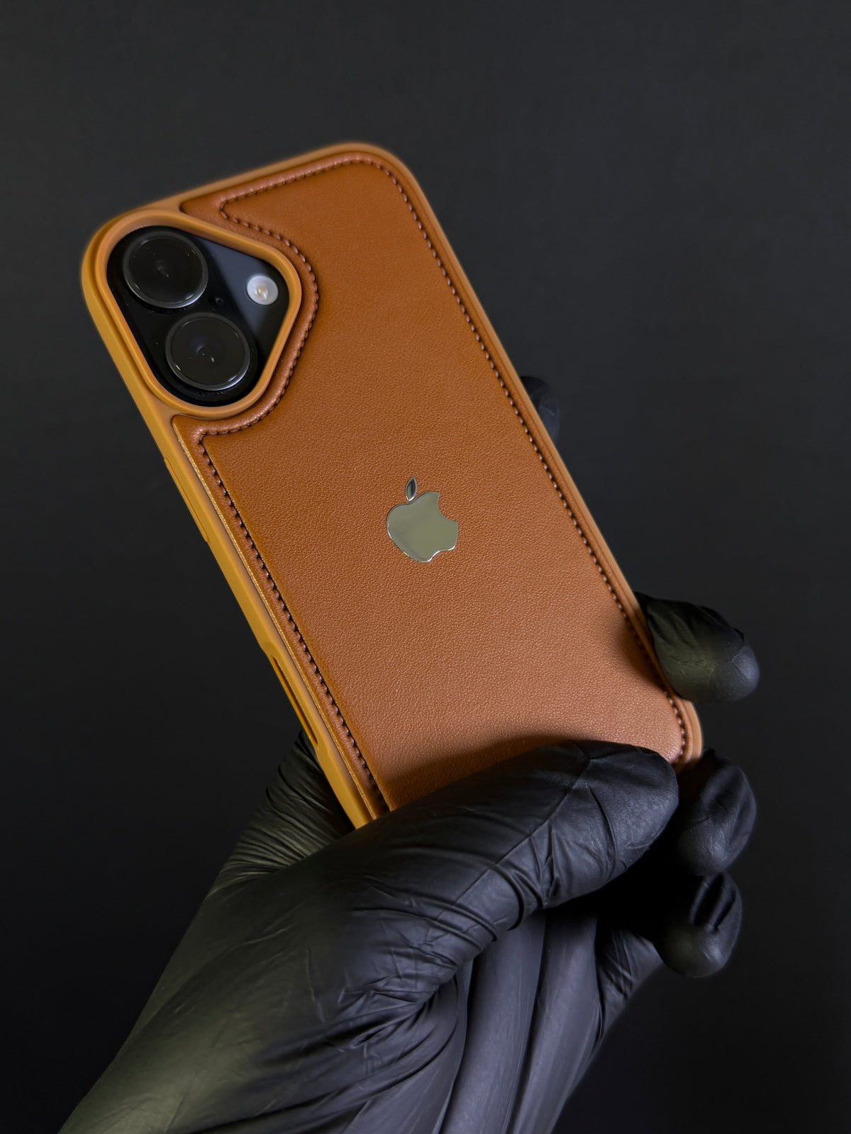 Contour Stitch Leather Case for iPhone