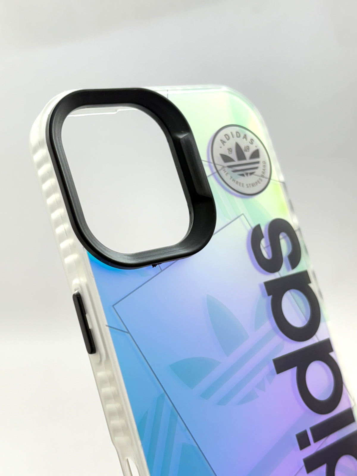 iPhone 3D Fluorescent Case - Black Adidas