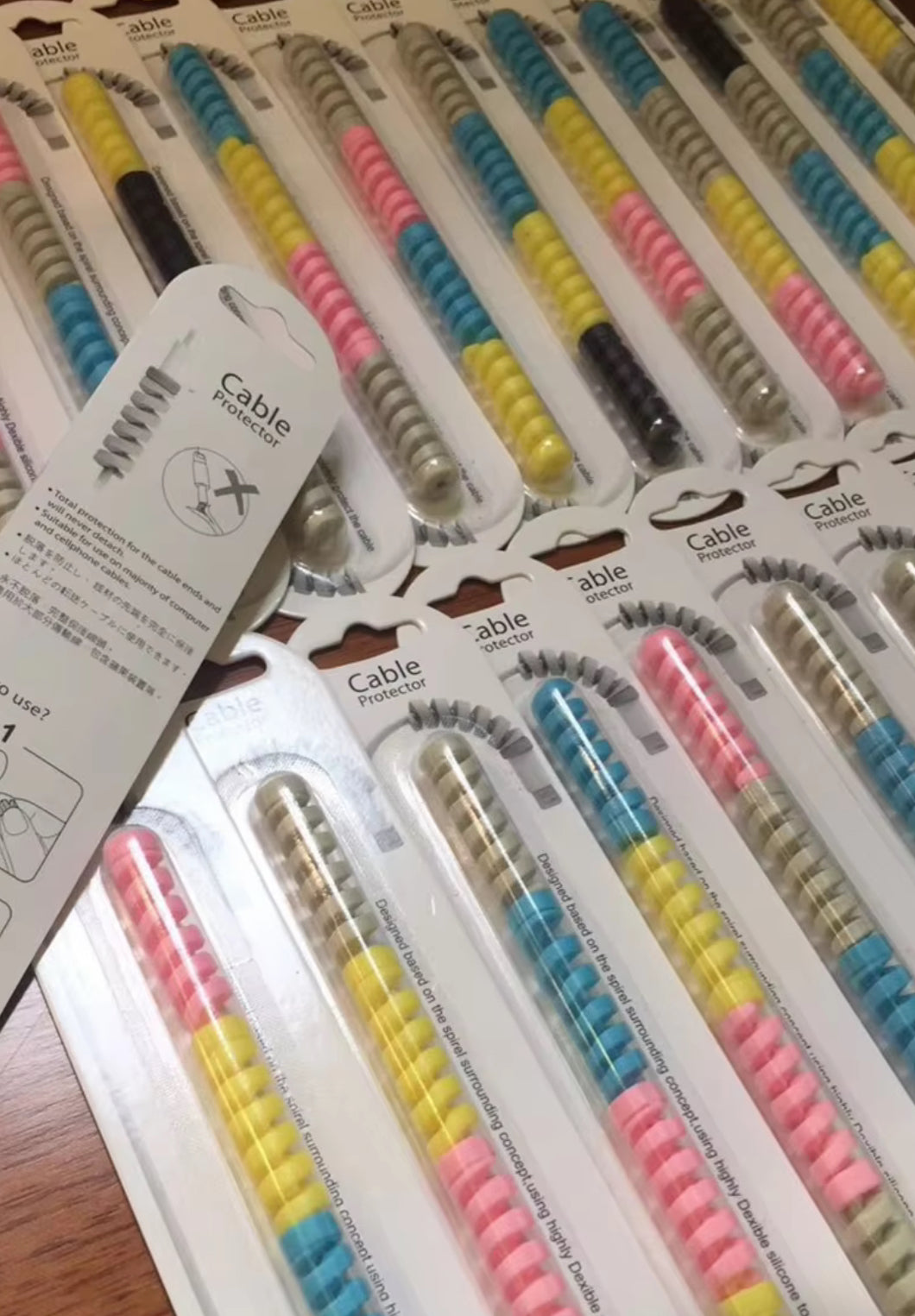 Highly Flexible Silicone Cable Protectors (4 pcs)