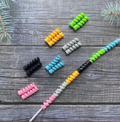 Highly Flexible Silicone Cable Protectors (4 pcs)