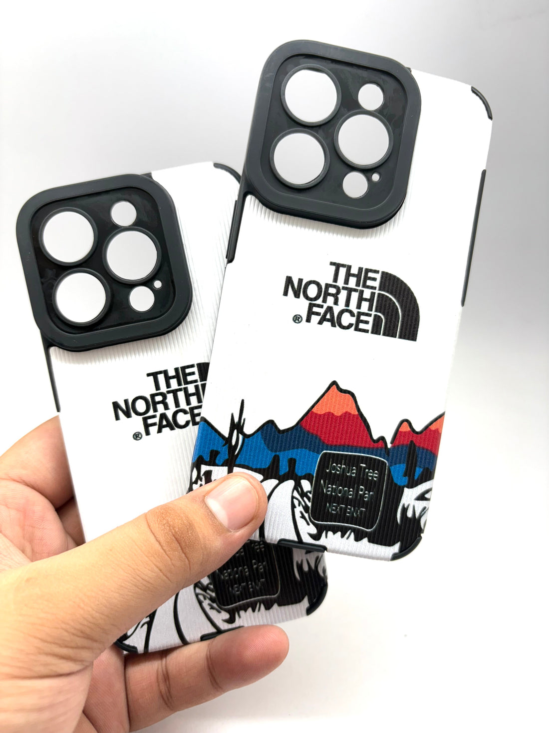 iPhone Textured Printed case - The North Face (iPhone 14 Series)