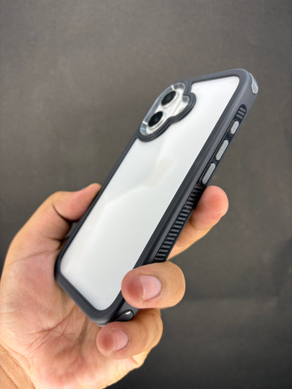 iPhone Dual Color Armored Anti-Slip Shockproof Case