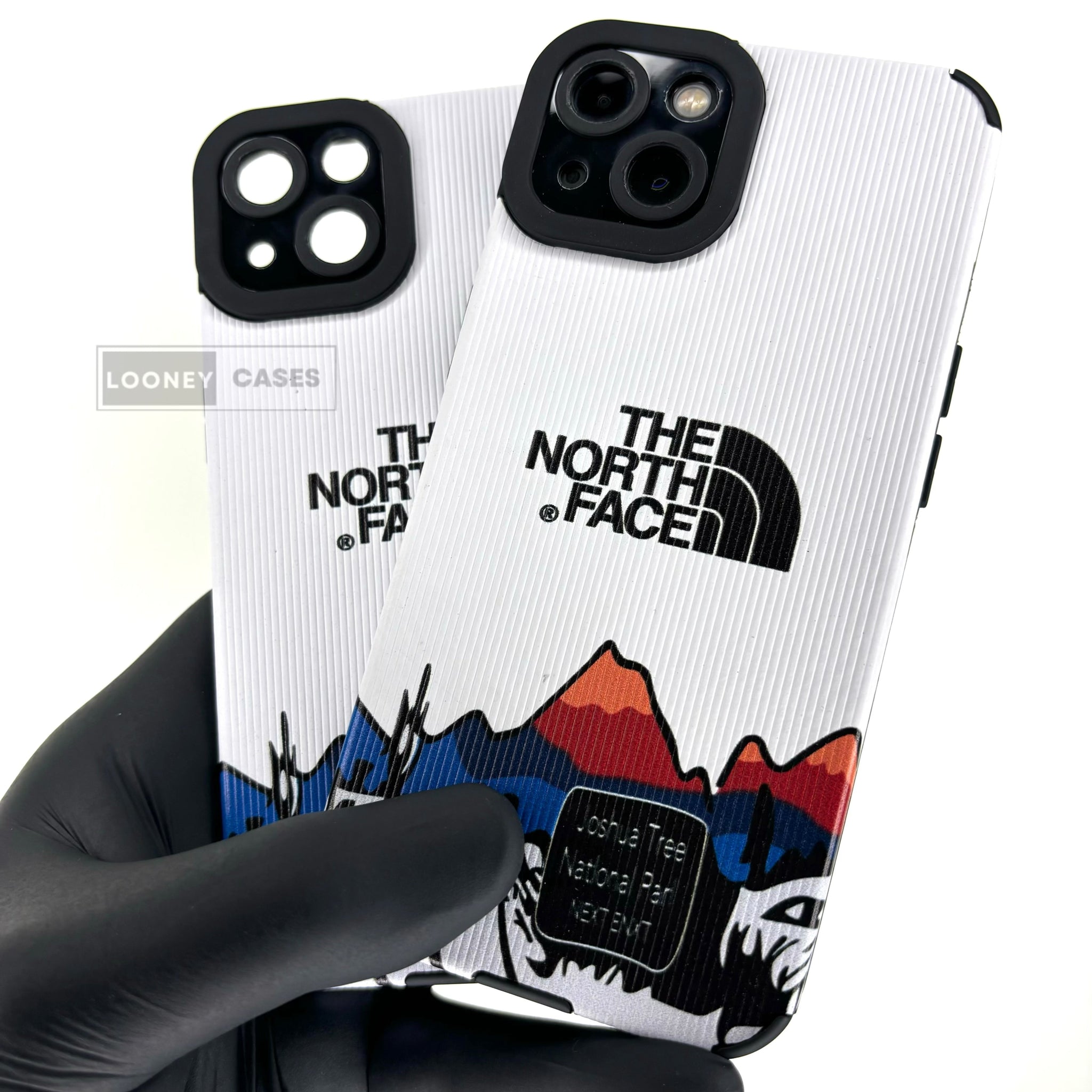 iPhone Textured Printed case - The North Face (iPhone 13 Series)