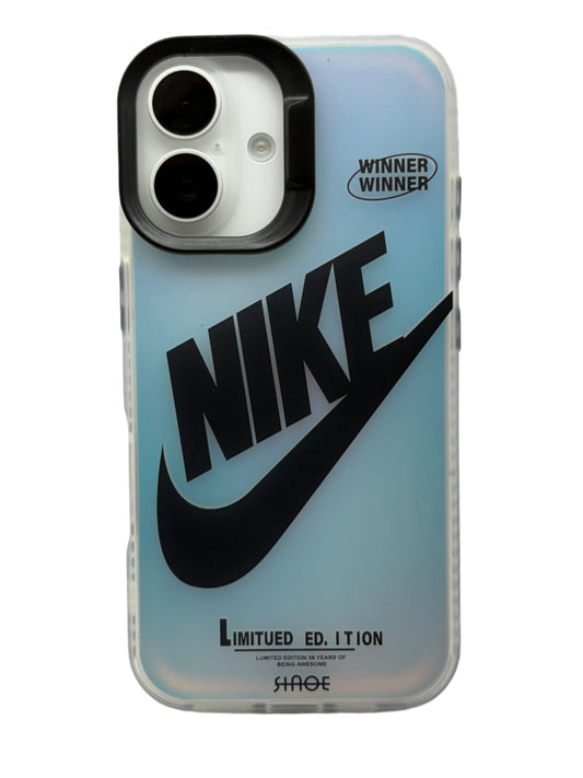 iPhone 3D Fluorescent Case - Black Tick