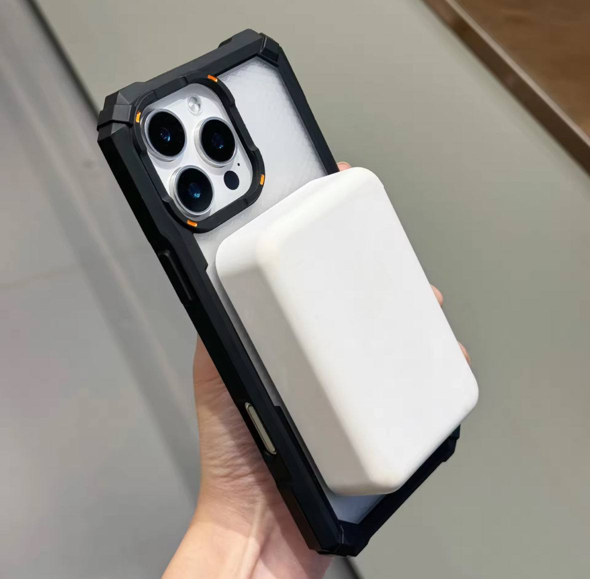 Magnetic Kickstand Armor Case with Drop Protection