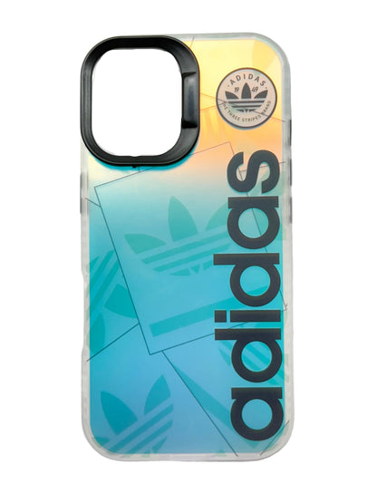 iPhone 3D Fluorescent Case - Black Adidas