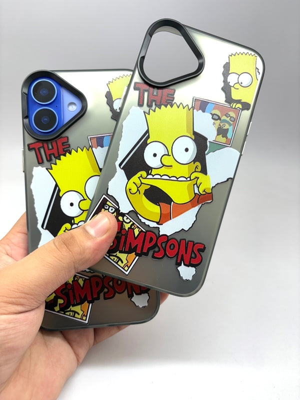 iPhone Matte Finish Case - The Simpsons