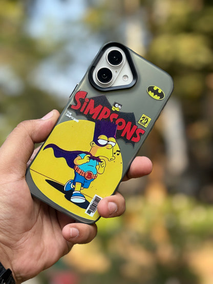 iPhone Matte Finish Case - Simpsons