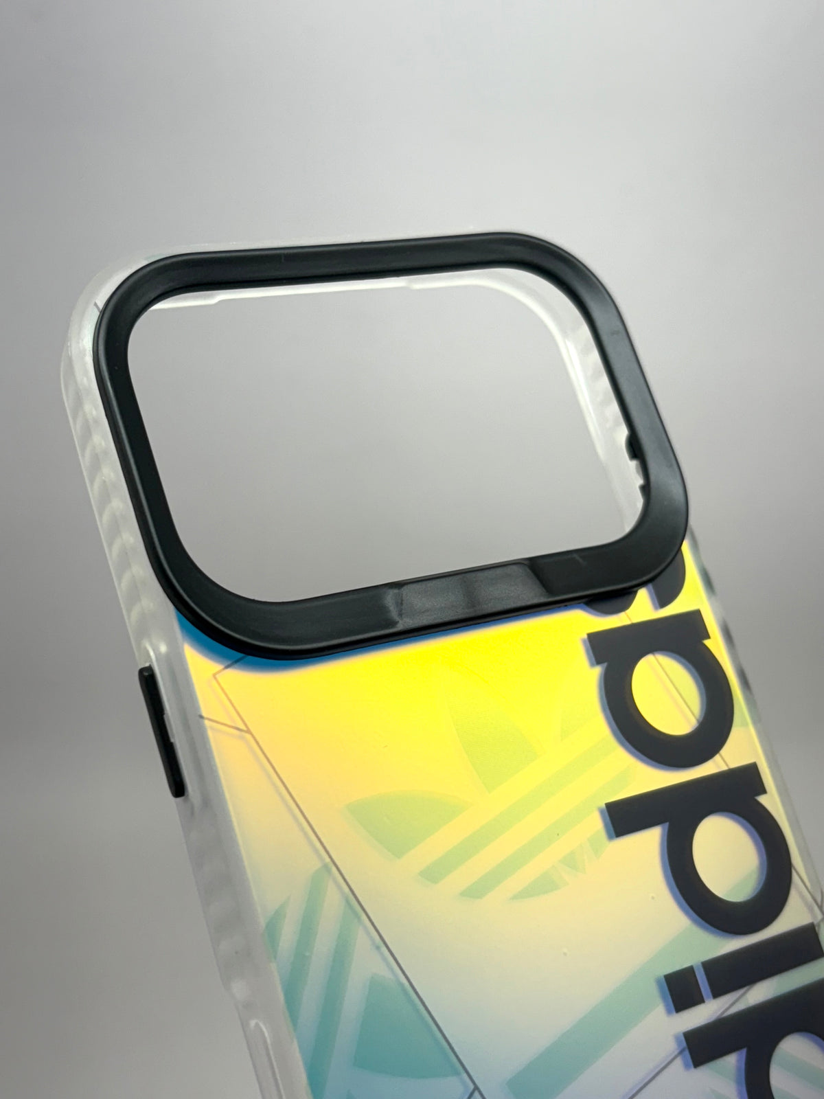 iPhone 3D Fluorescent Case - Black Adidas