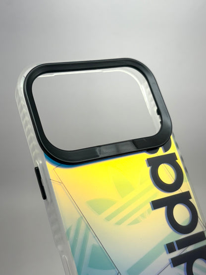iPhone 3D Fluorescent Case - Black Adidas