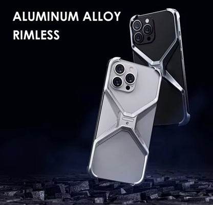 Luxury Shockproof Anti Heat Armored Detachable Alloy Phone Case