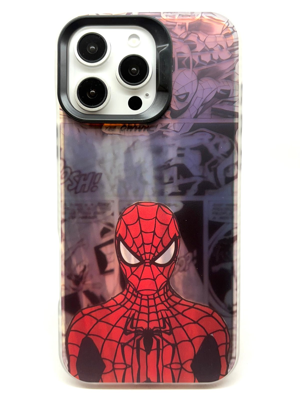 iPhone 3D Fluorescent Case - Red Spider