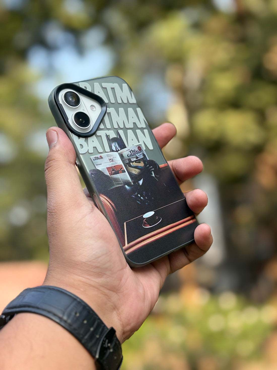 iPhone Matte Finish Case - Batman