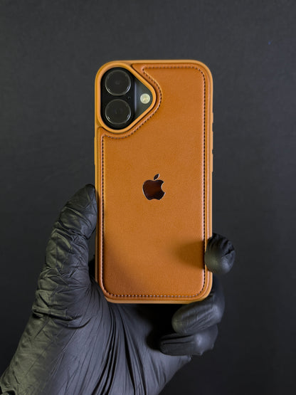 Contour Stitch Leather Case for iPhone