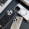 Luxury Borderless Aluminum Metal Frame Magnetic Phone Case
