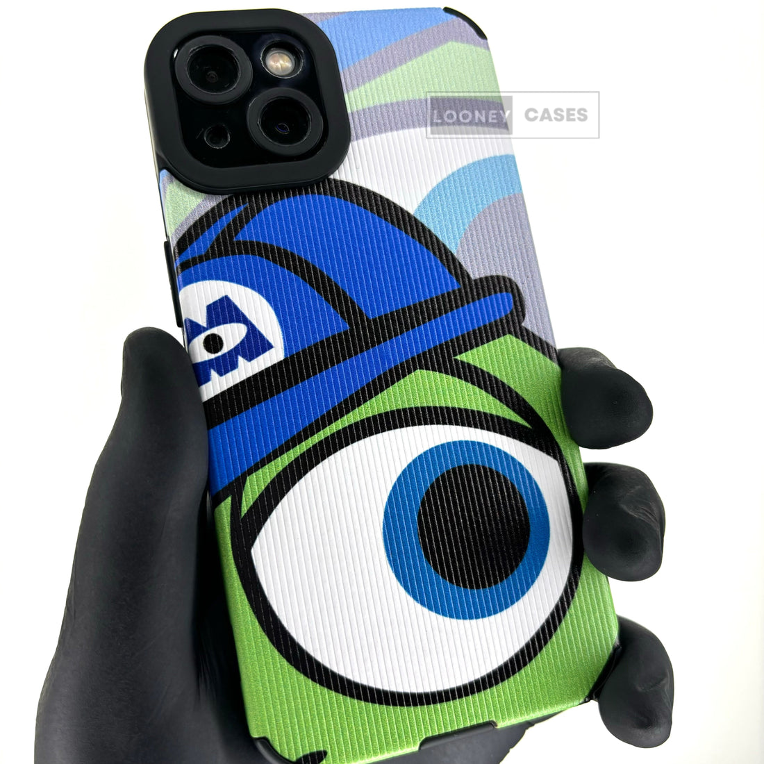 iPhone Textured Printed case - Green Monster (iPhone 12 Series)