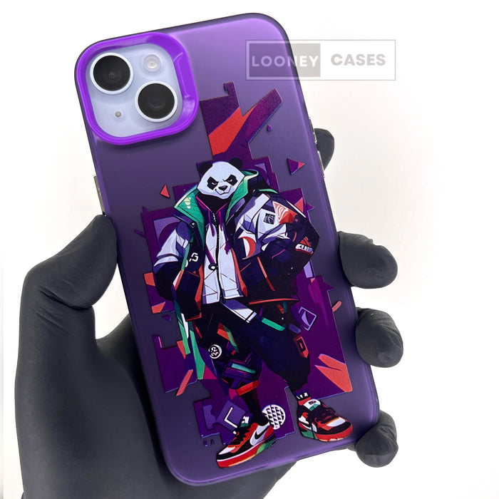 iPhone Matte Finish Case - Panda