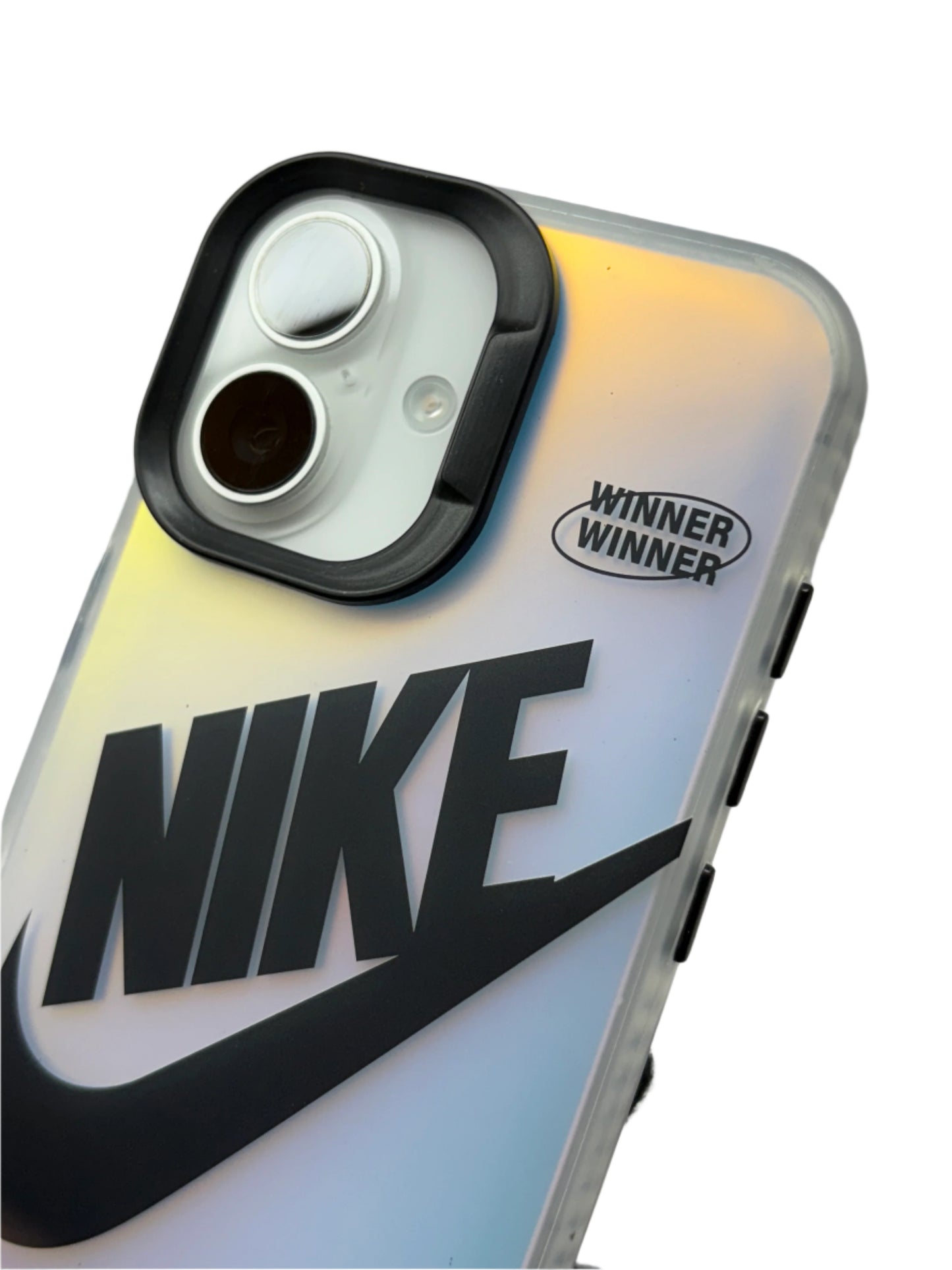 iPhone 3D Fluorescent Case - Black Tick