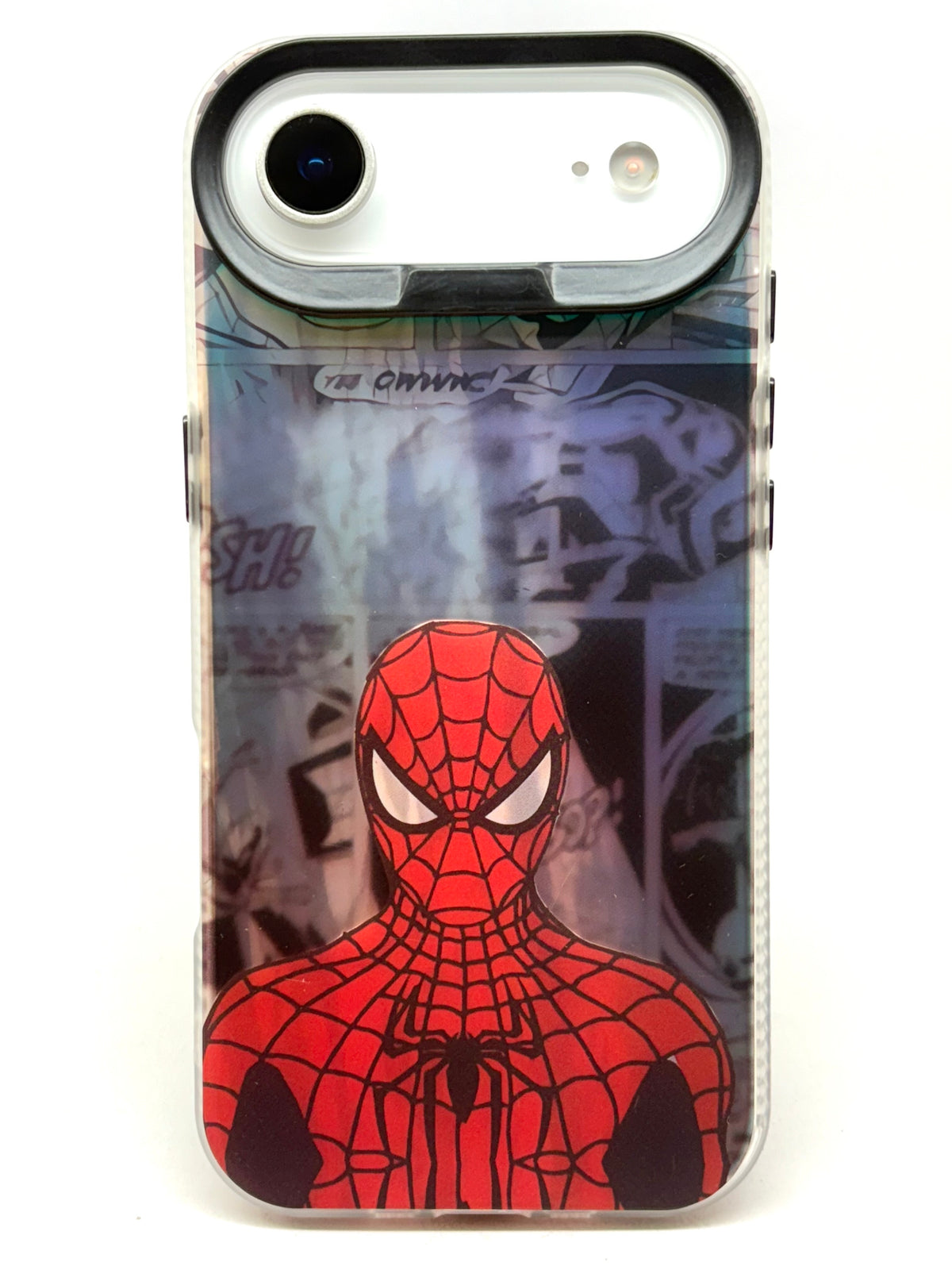 iPhone 3D Fluorescent Case - Red Spider