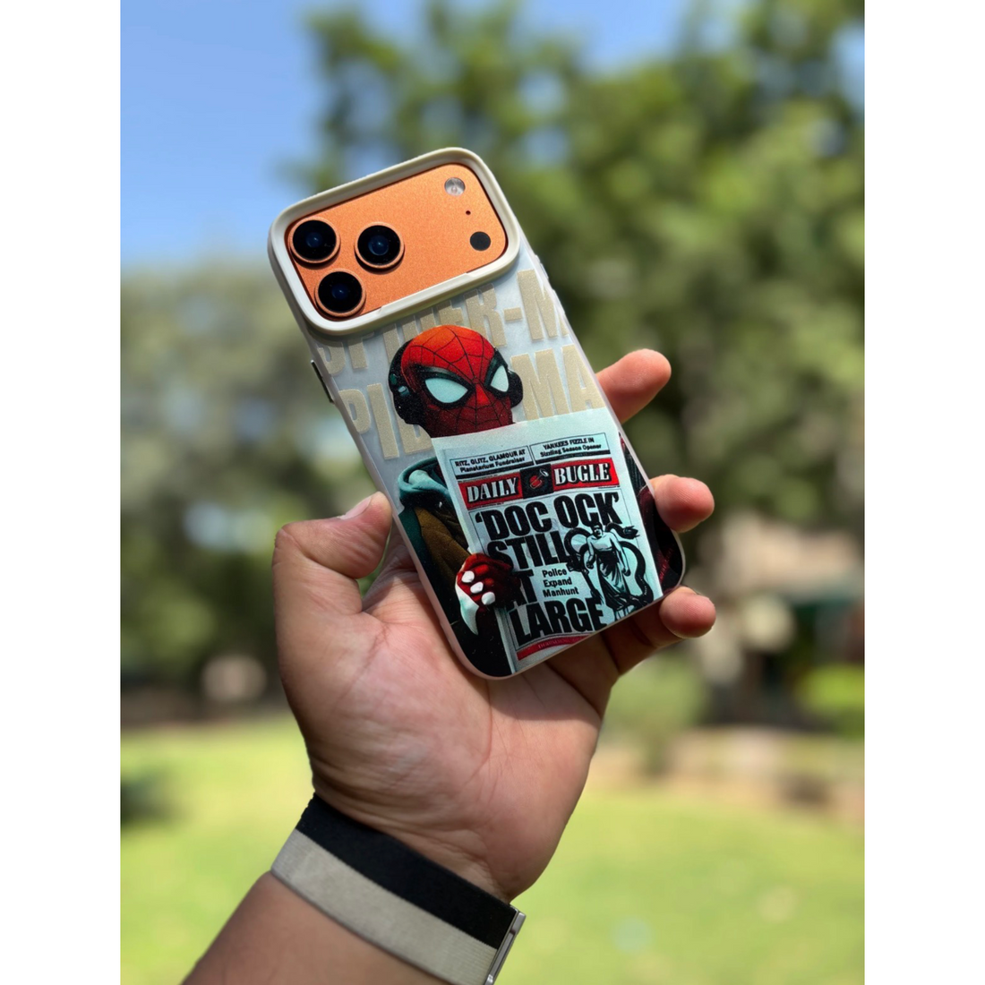 Newspaper Spiderman Case