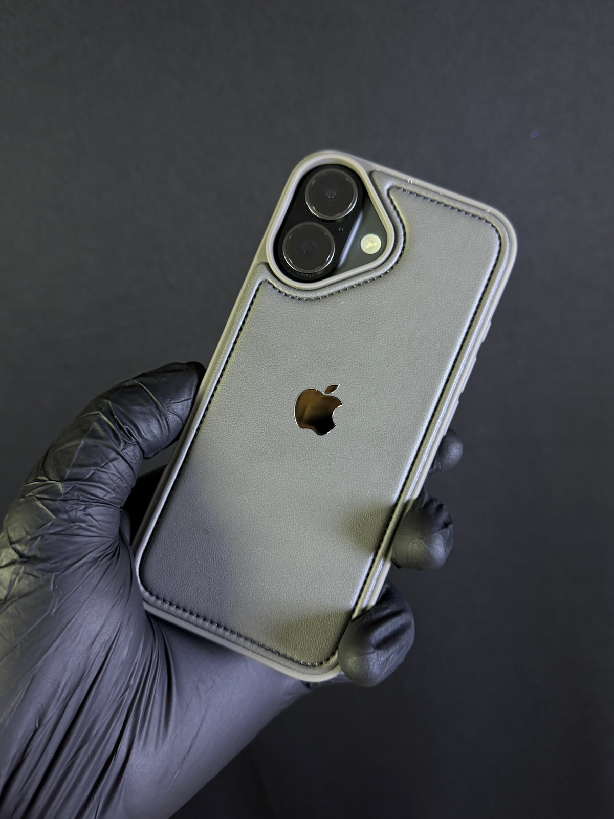 Contour Stitch Leather Case for iPhone