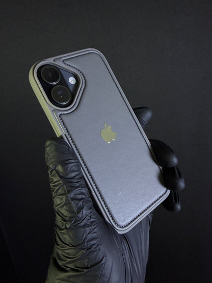 Contour Stitch Leather Case for iPhone