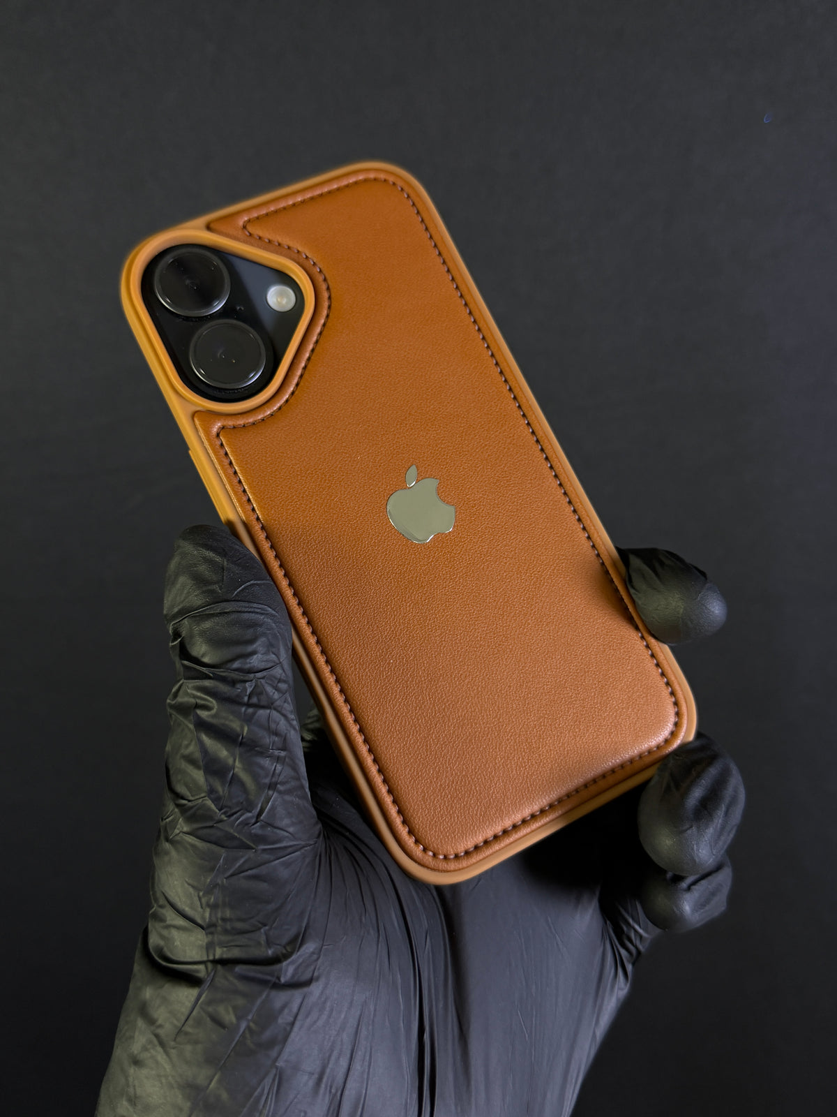 Contour Stitch Leather Case for iPhone