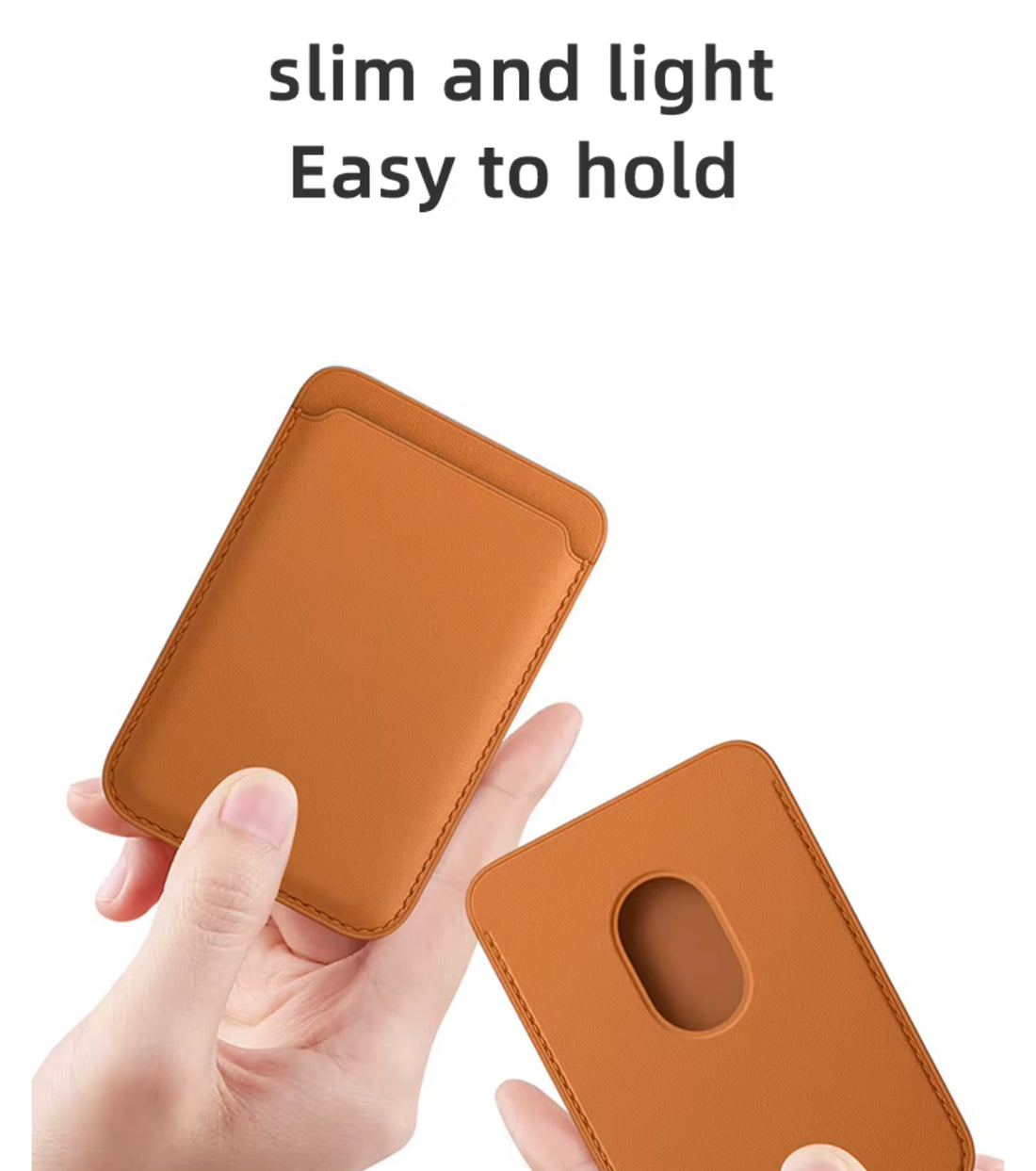 Magsafe Leather Wallet For iPhone