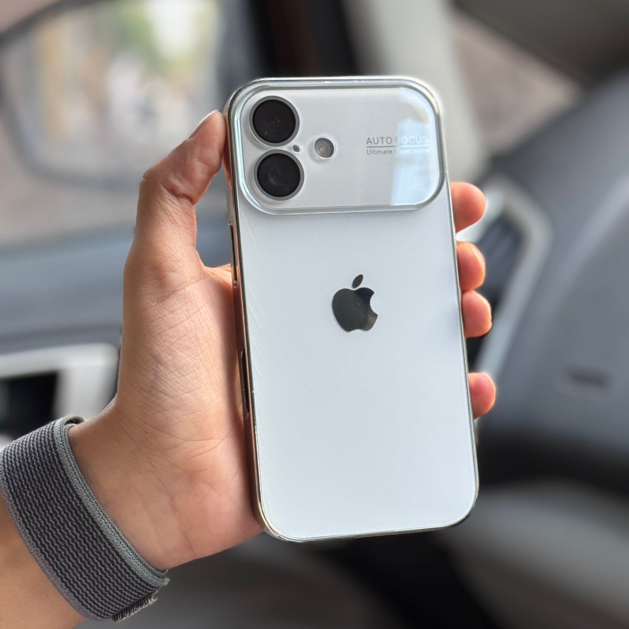 Premium AutoFocus Chromatic Lens Shield Case (iPhone 15 Series)