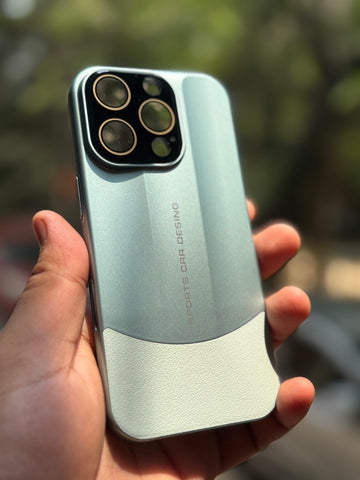 Sports Design Luxury Matte Case with Leather Grip