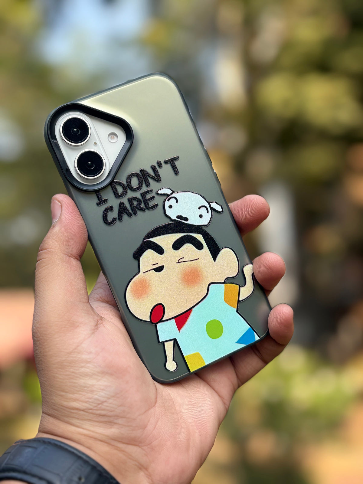 iPhone Matte Finish Case - Shinchan