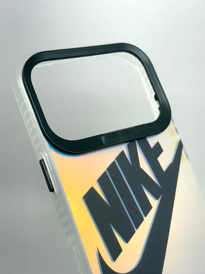 iPhone 3D Fluorescent Case - Black Tick