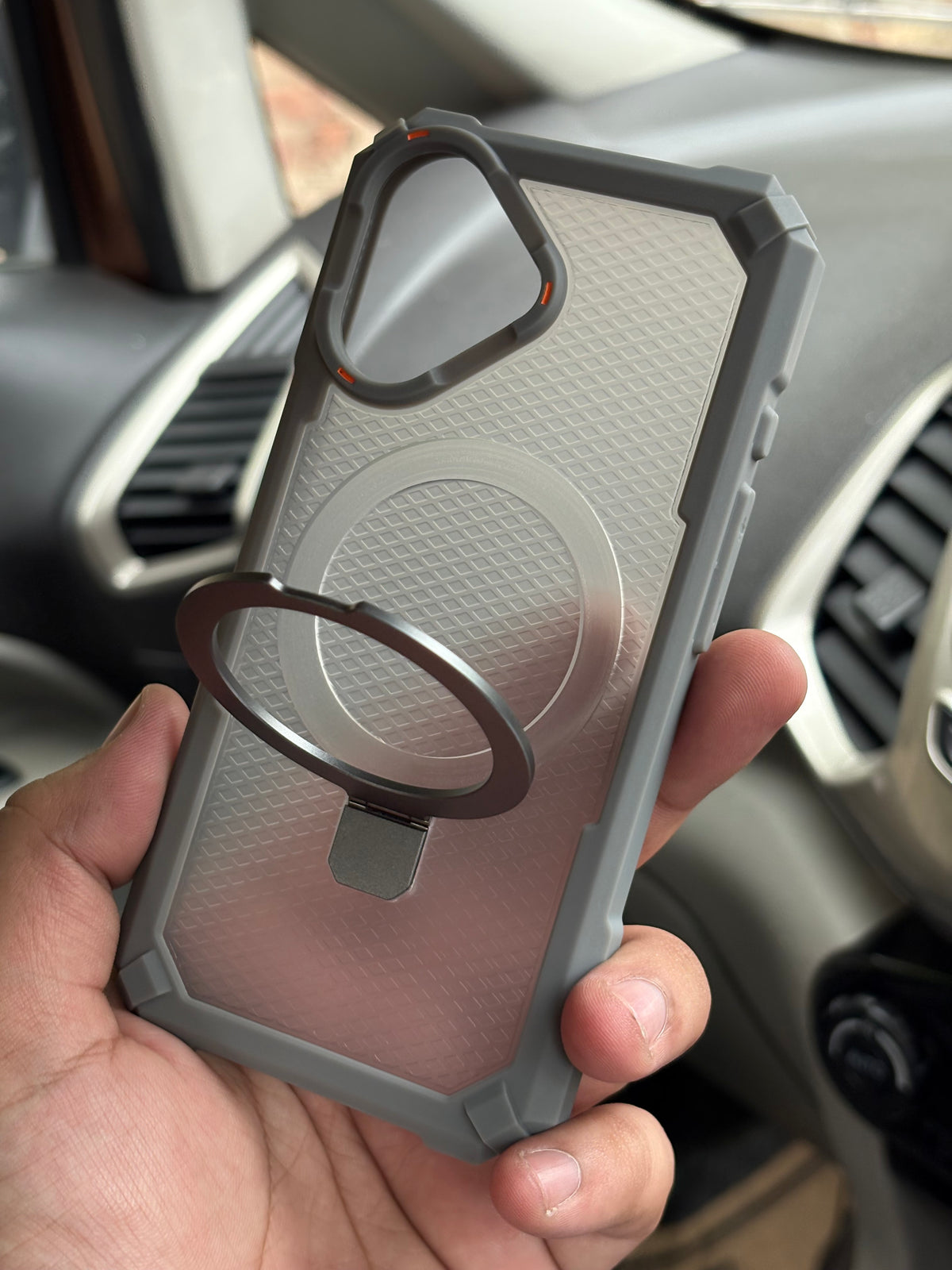 Magnetic Kickstand Armor Case with Drop Protection